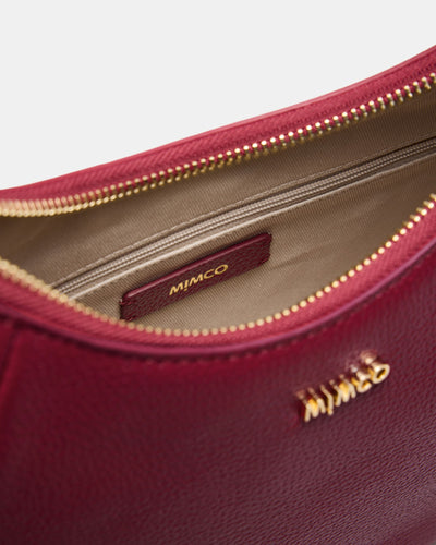 Lily Crescent Crossbody Bag - Bordeaux