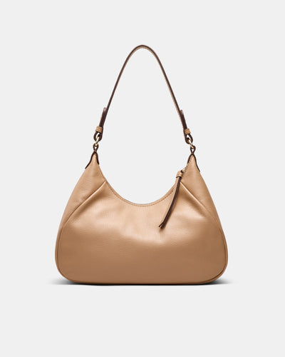 Lily Shoulder Day Bag - Caramel