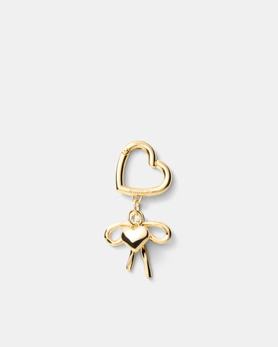 Bow Keyring - Light Gold