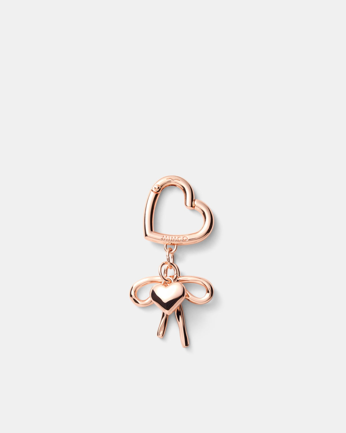 Bow Keyring - Rose Gold