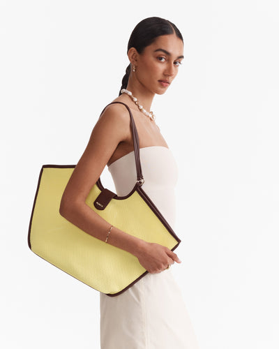Hera Knit Tote Bag - Buttermilk