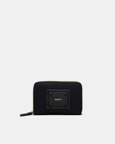 Brunswick Medium Wallet - Black Light Gold