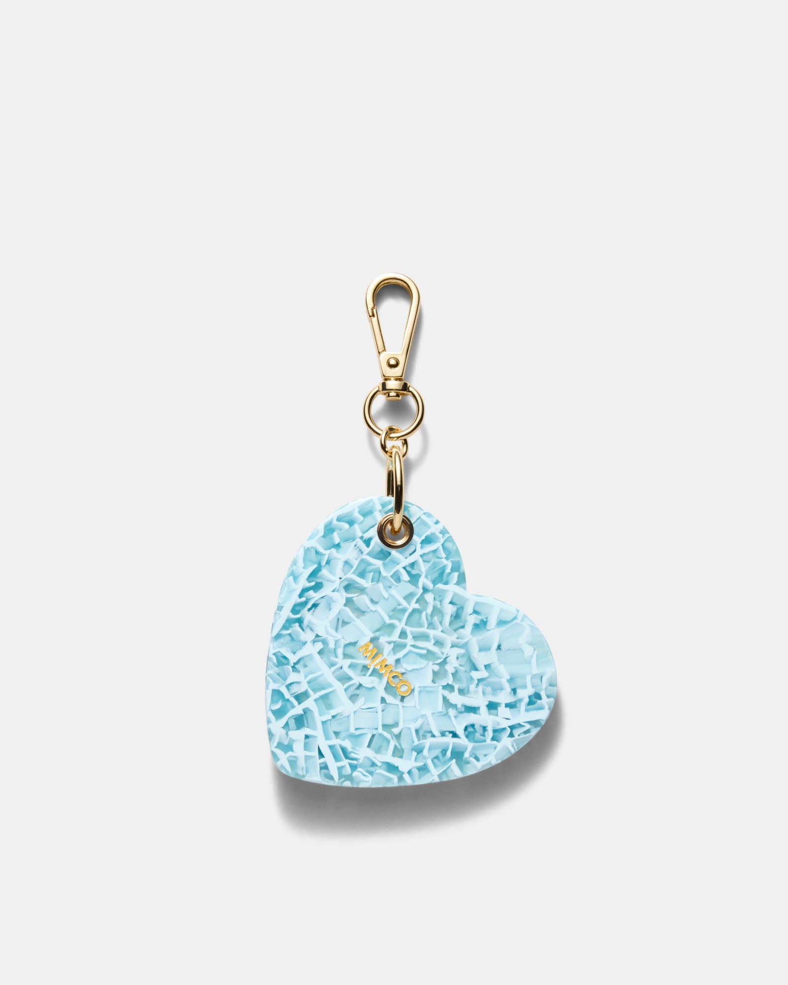 Lovely Hair Comb Keyring - Sky Blue
