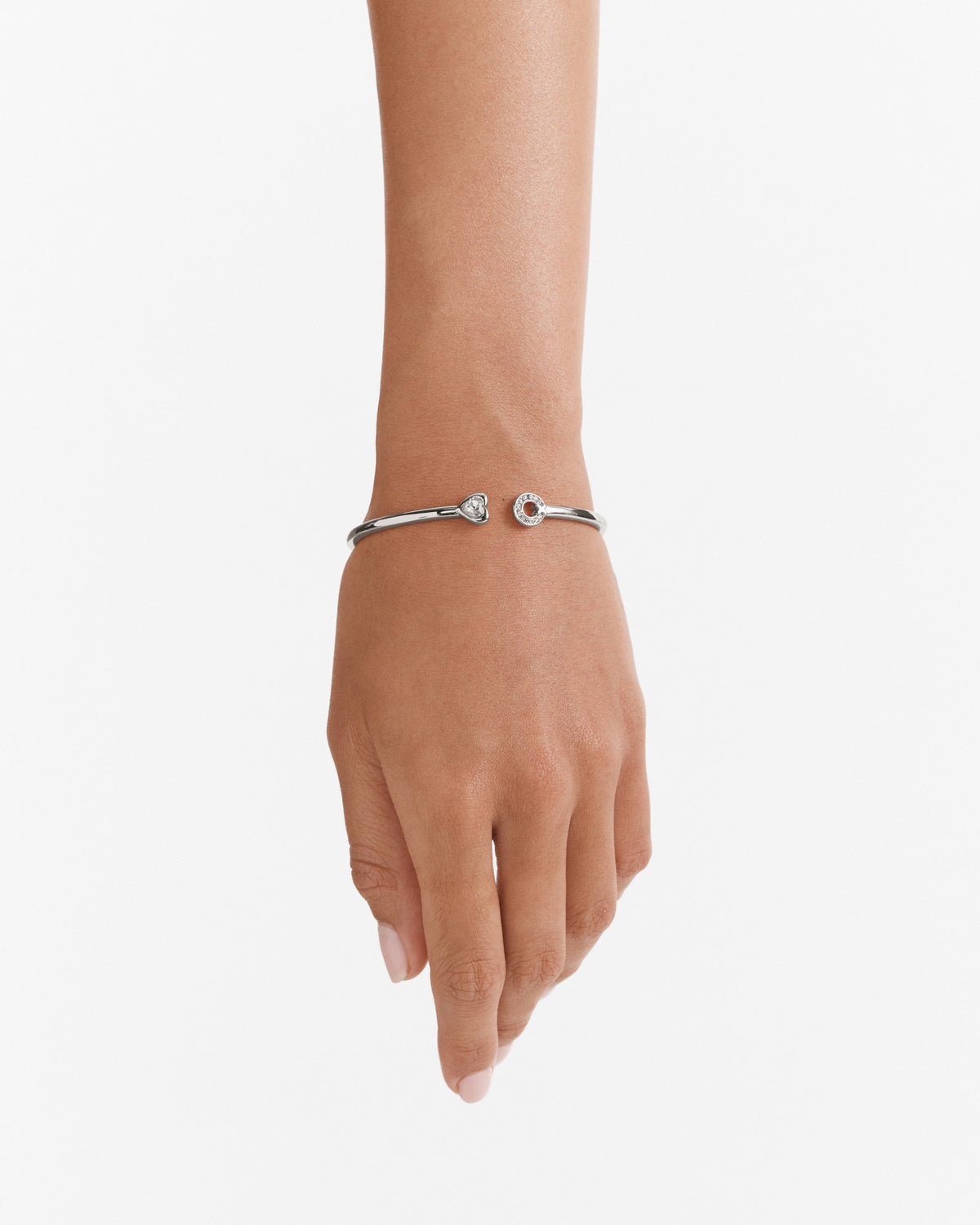 Encanto Open Cuff Bracelet - Silver