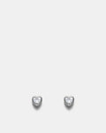 Forever Love Stud Earrings - Silver