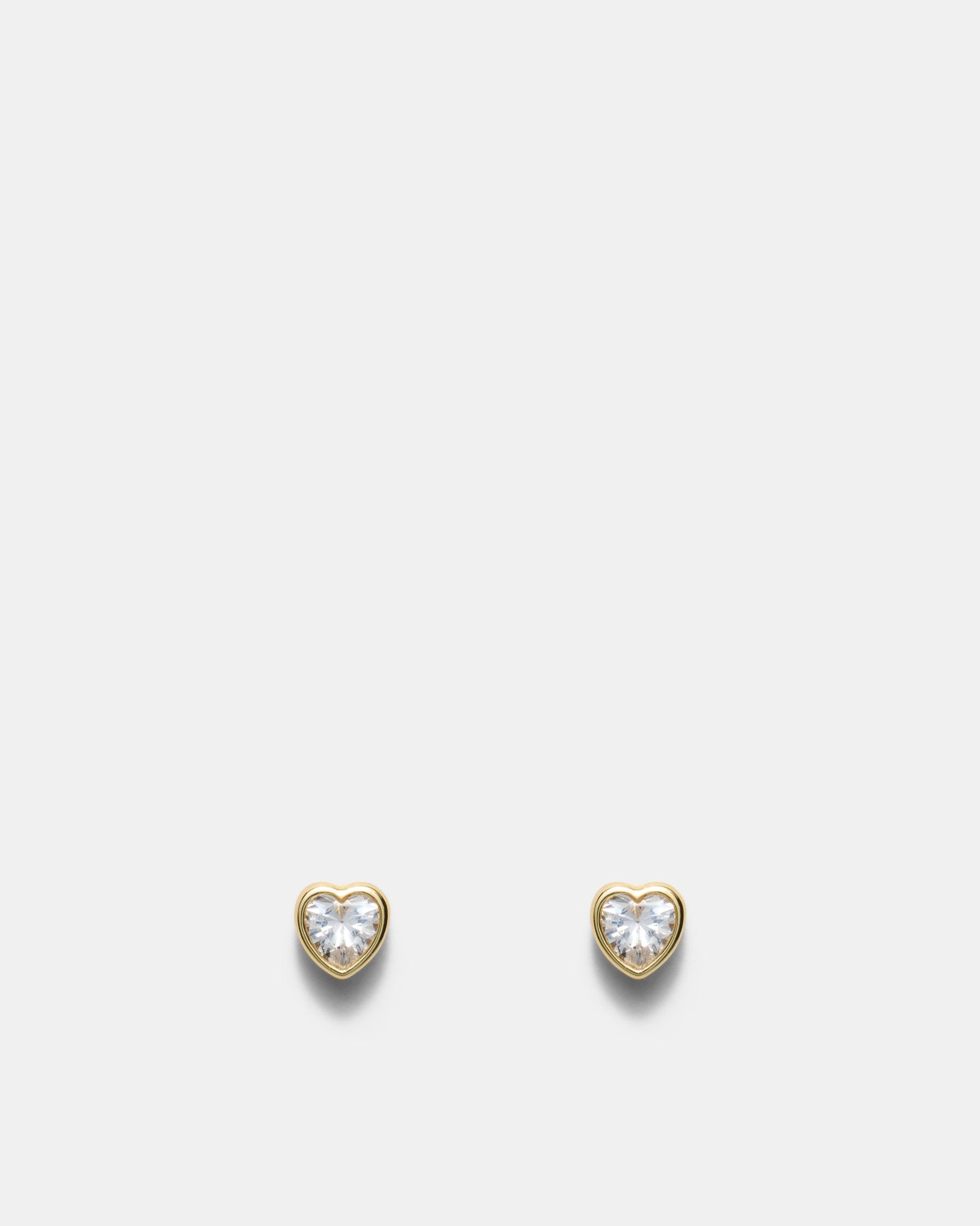 Forever Love Stud Earrings - Gold
