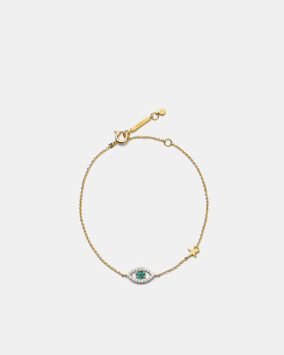 Evil Eye Bracelet - Gold