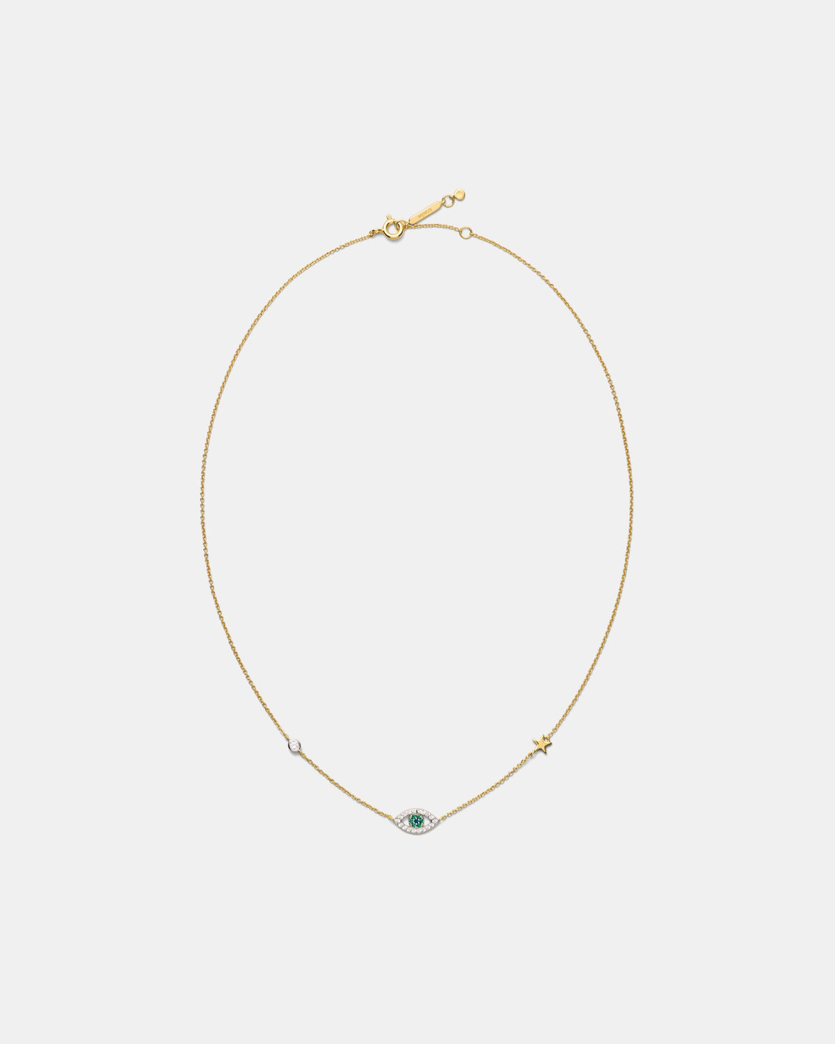 Evil Eye Necklace - Gold