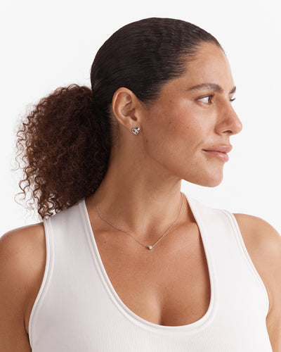 Forever Love Necklace - Silver