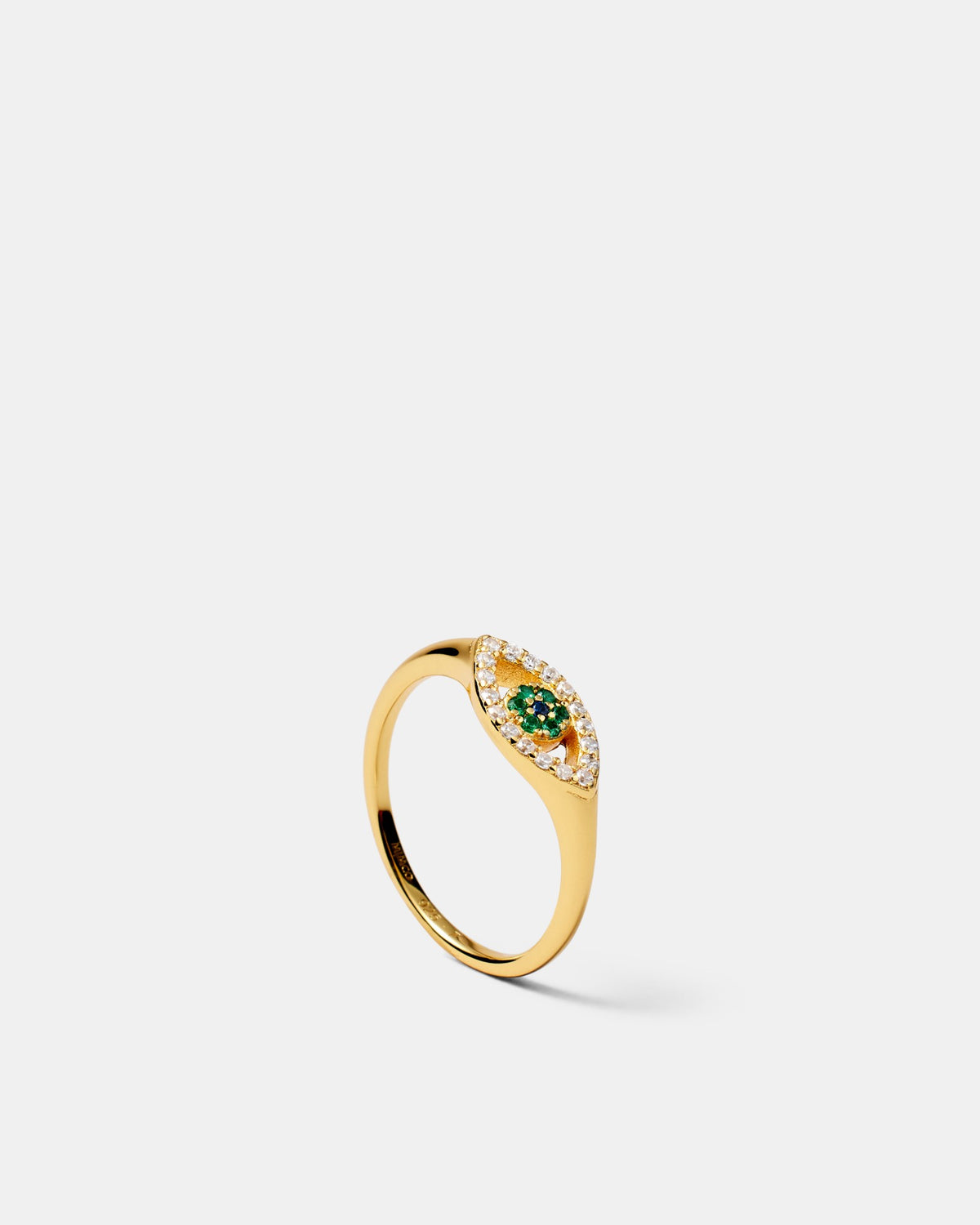 Evil Eye Ring - Gold