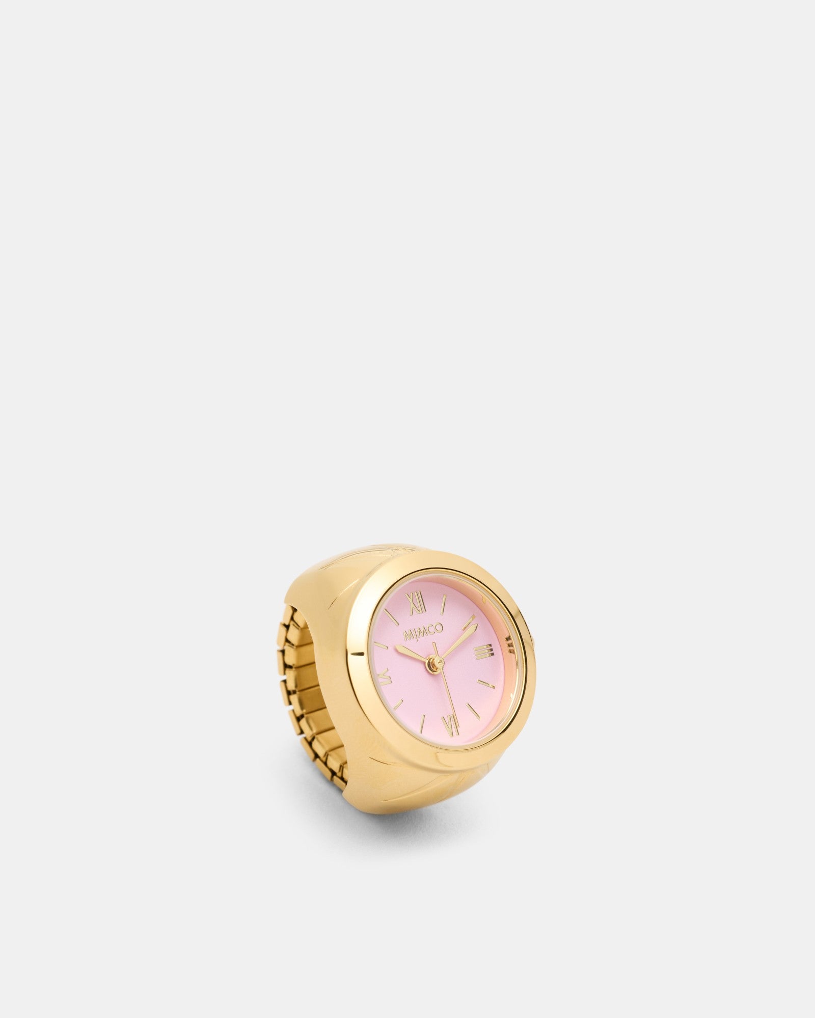 In Time Watch Ring - Pink