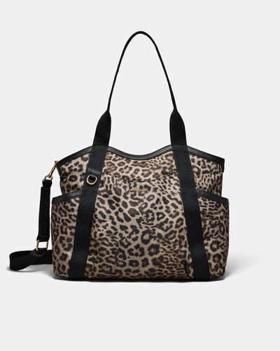 Dove Tote Bag - Leopard