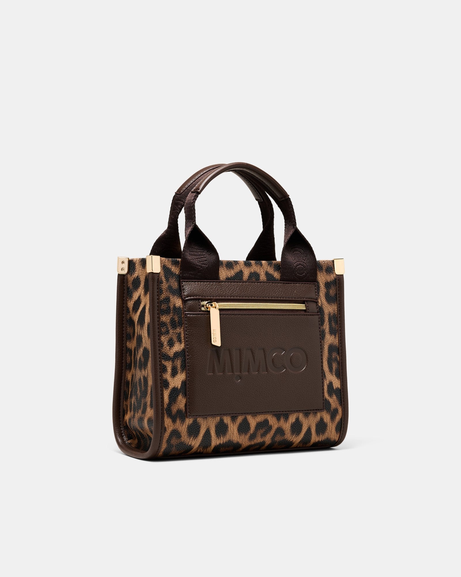 Patch Mini Tote Bag - Leopard