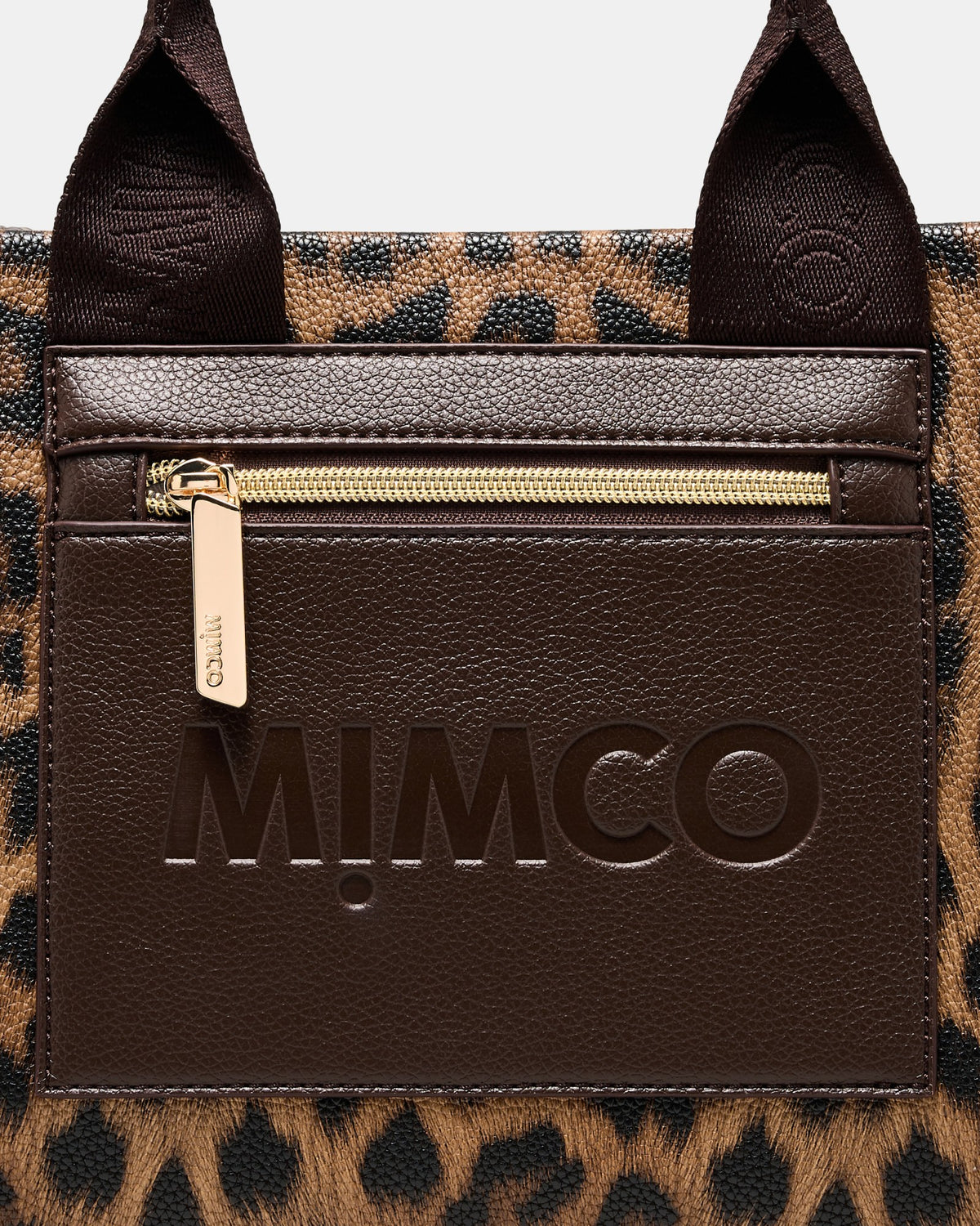 Patch Mini Tote Bag - Leopard