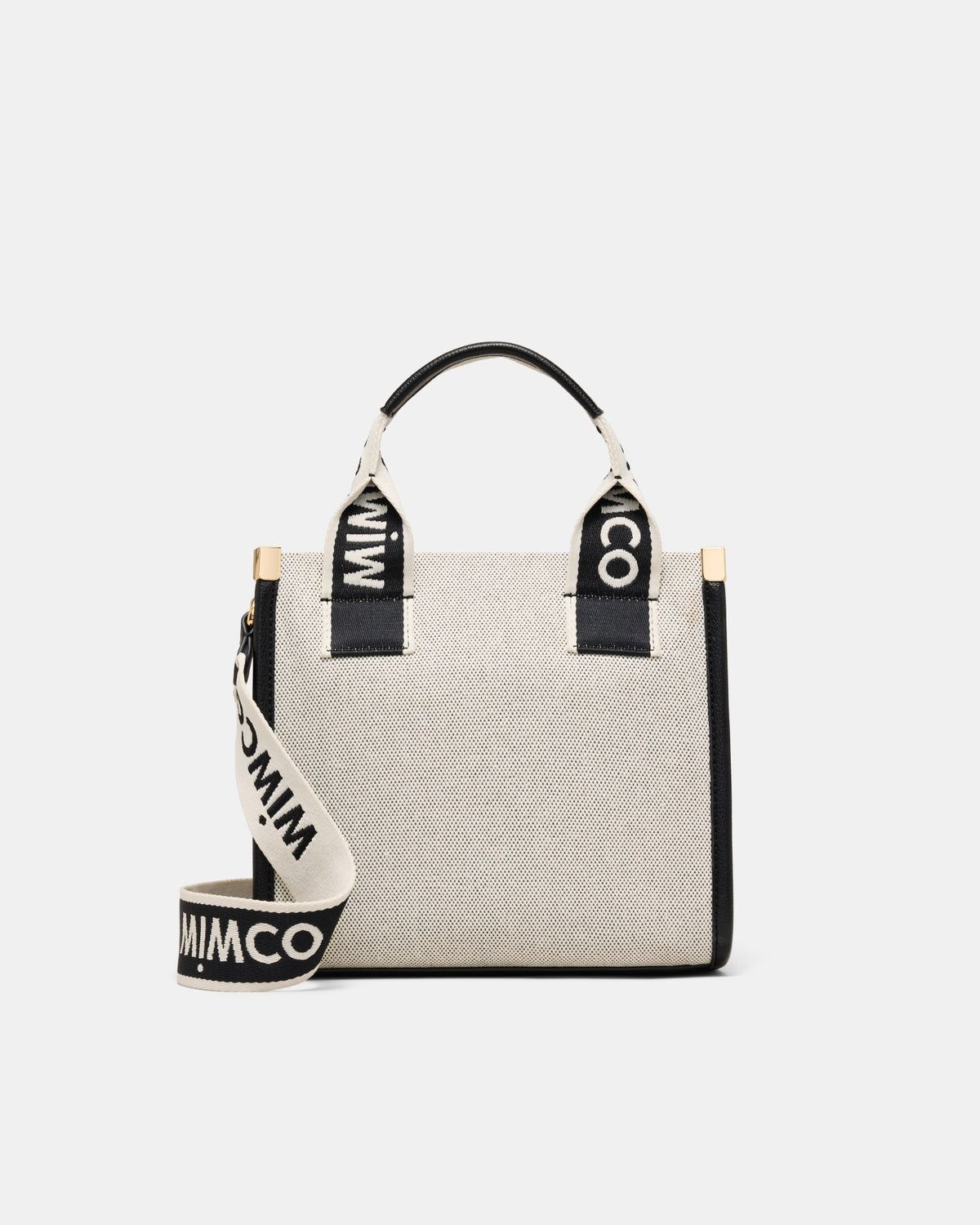 Patch Mini Tote Bag - Black Natural