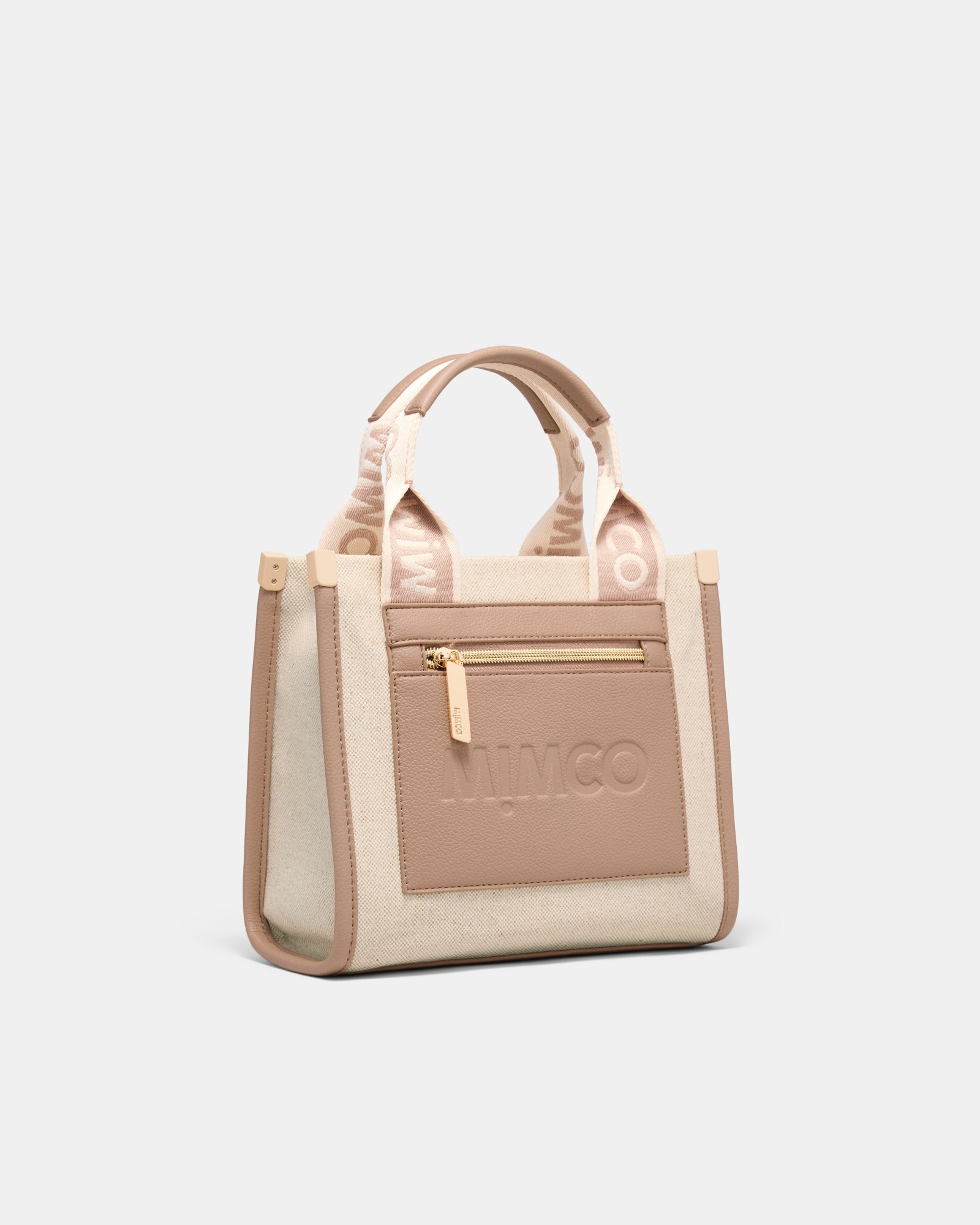 Patch Mini Tote Bag - Natural