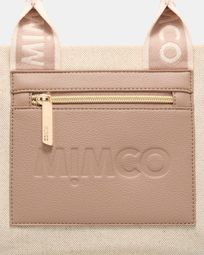 Patch Mini Tote Bag - Natural