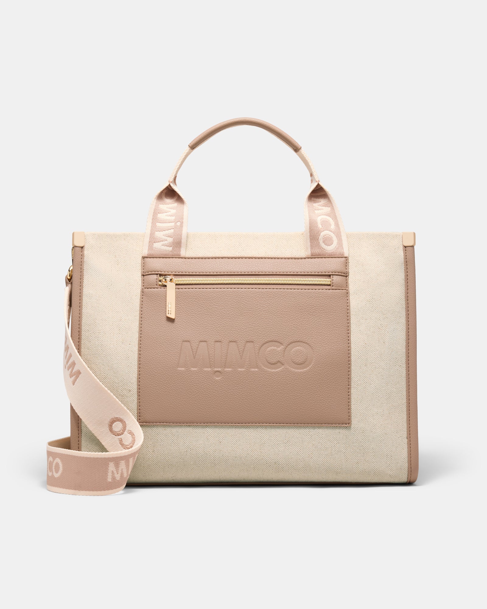 Patch Tote Bag - Natural