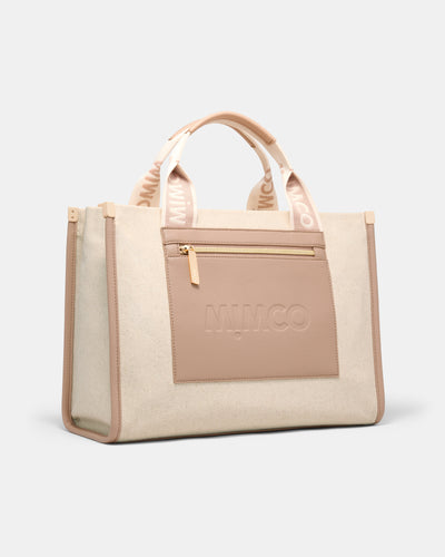 Patch Tote Bag - Natural