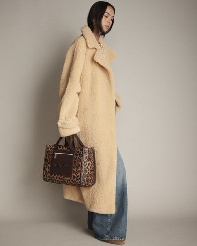 Patch Tote Bag - Leopard