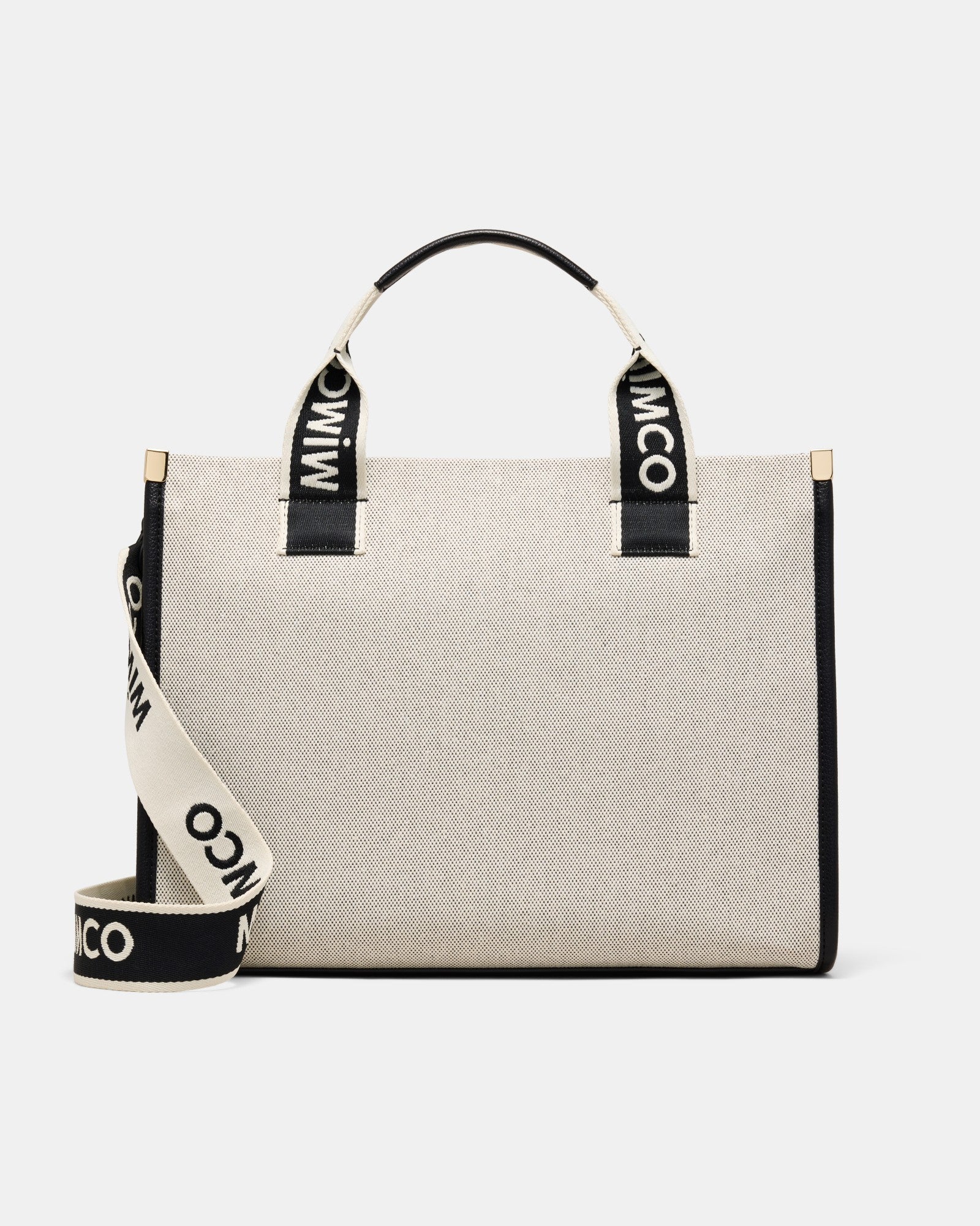 Patch Tote Bag - Black Natural