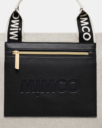 Patch Tote Bag - Black Natural