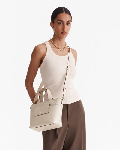 Preston Mini Tote Bag - Linen