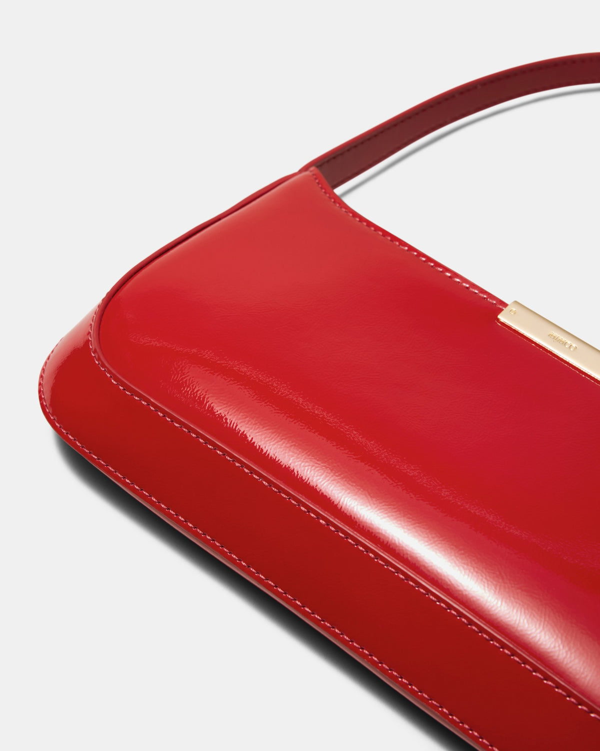 Cove Slim Shoulder Bag - Lipstick Red