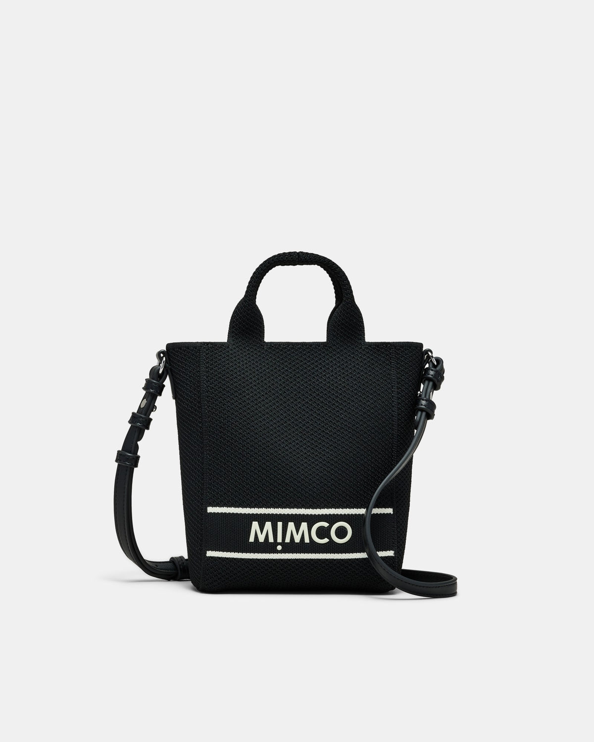 Blondie Mini Tote Crossbody Bag - Black
