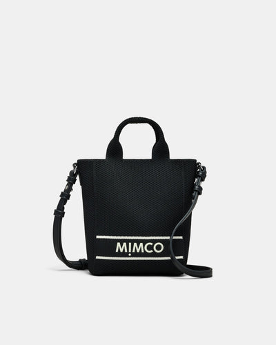 Blondie Mini Tote Crossbody Bag - Black