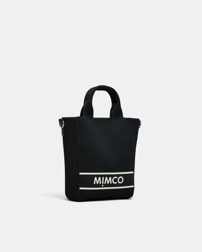 Blondie Mini Tote Crossbody Bag - Black