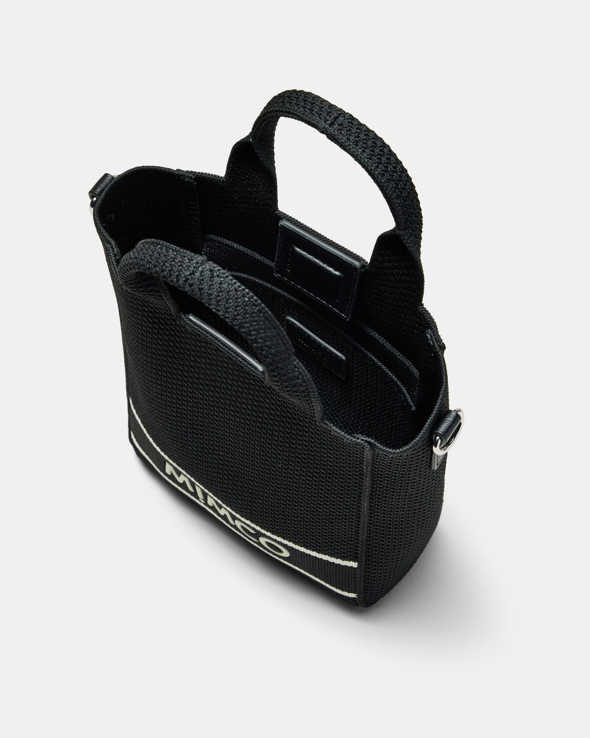 Blondie Mini Tote Crossbody Bag - Black