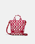 Blondie Mini Tote Crossbody Bag - Red Multi