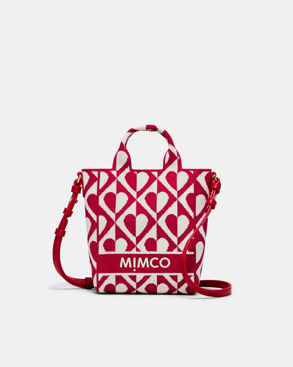Blondie Mini Tote Crossbody Bag - Red Multi