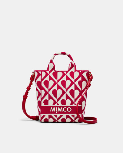 Blondie Mini Tote Crossbody Bag - Red Multi