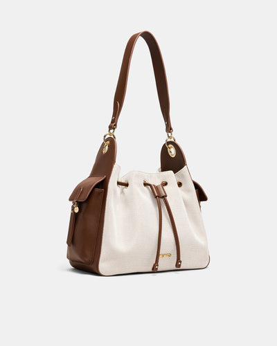 Siena Bucket Bag - Natural