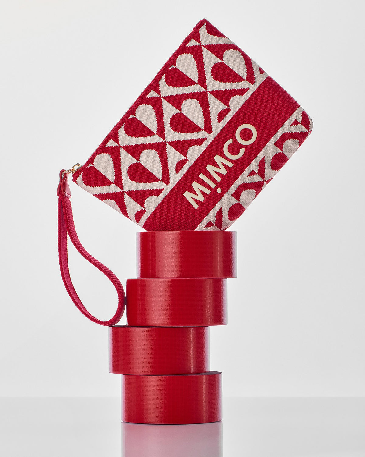 Blondie Pouch - Red Multi