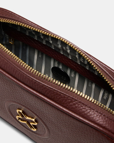 Bay Camera Pouch - Mahogany