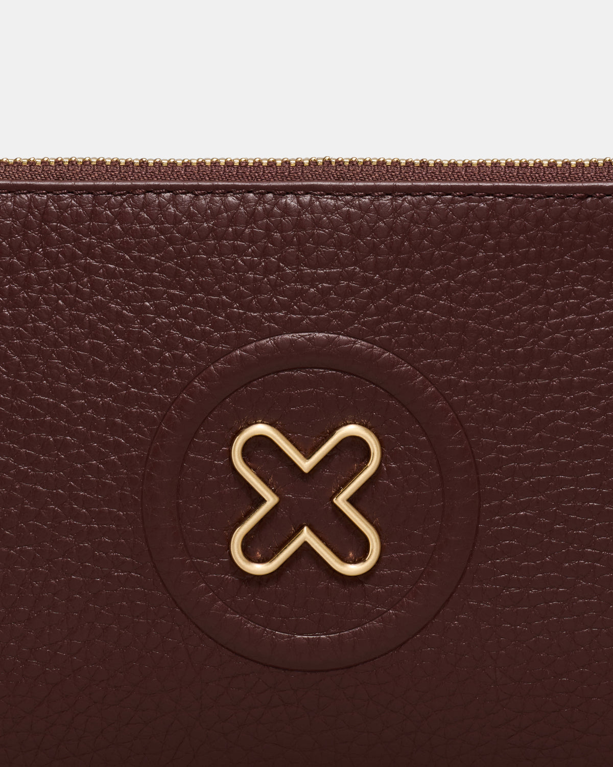 Bay Medium Pouch - Mahogany