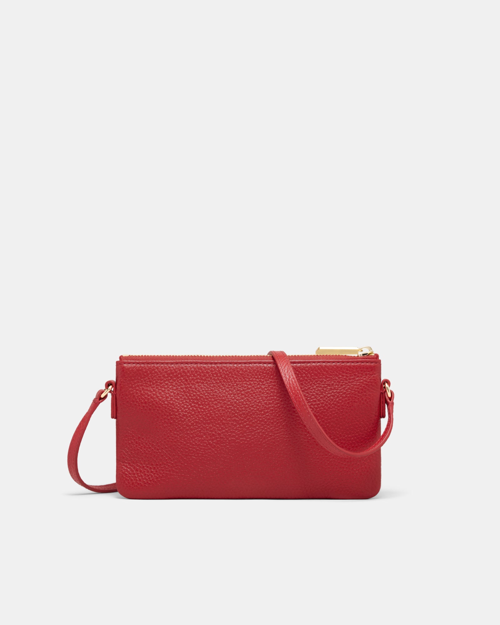 Rhiannon Pouch Crossbody Bag - Lipstick Red
