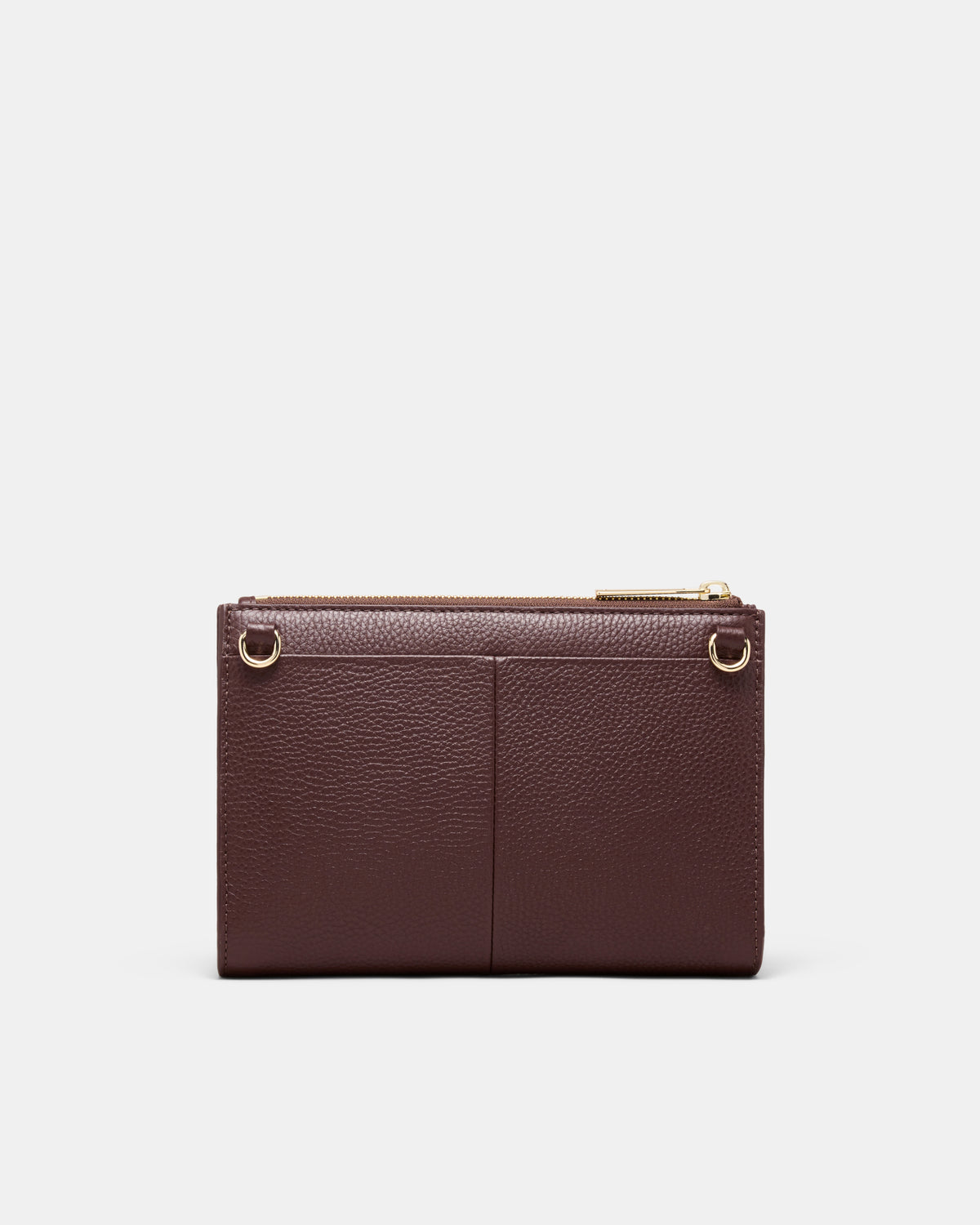 Yvette Gusset Pouch - Brandy