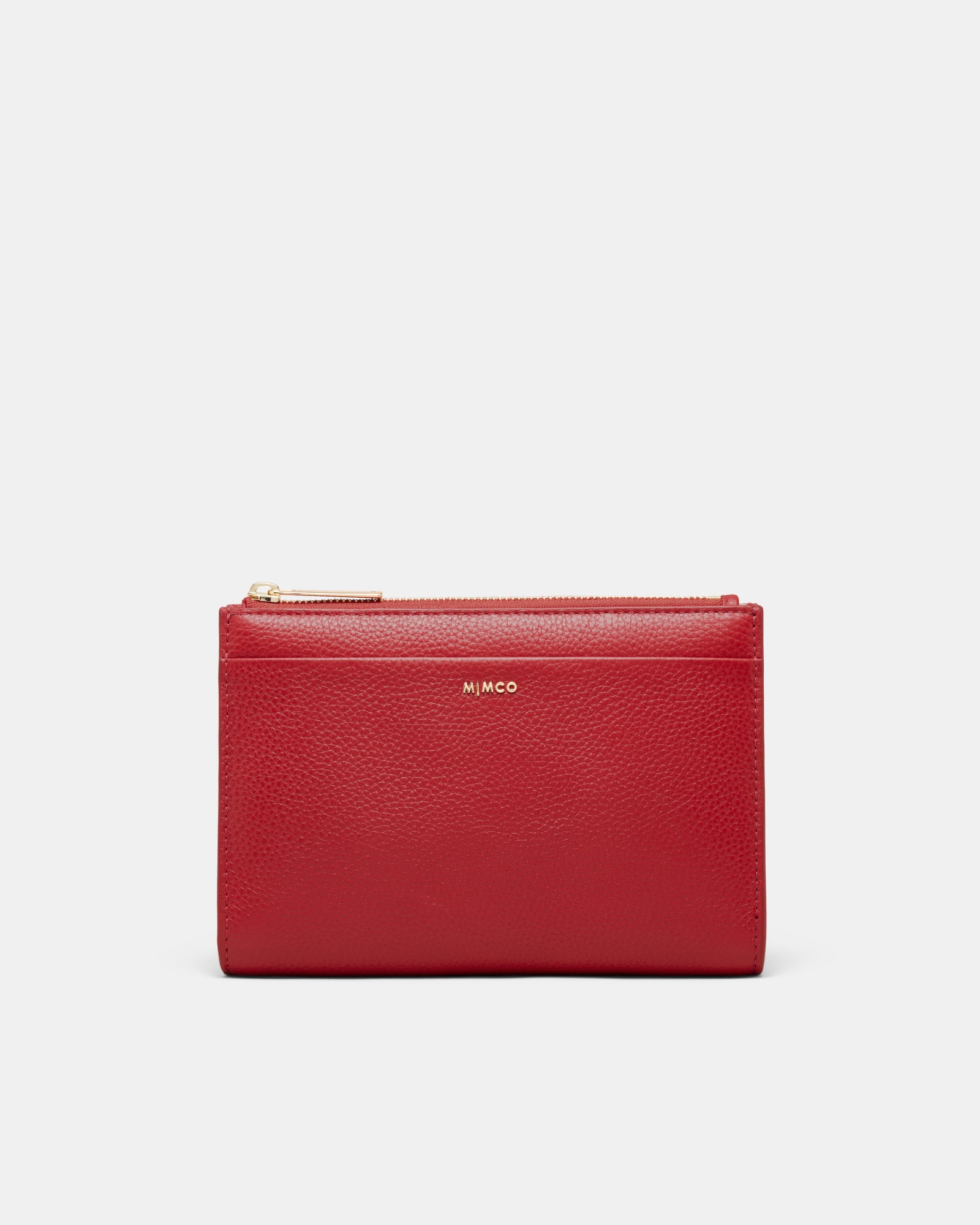 Yvette Gusset Pouch - Lipstick Red