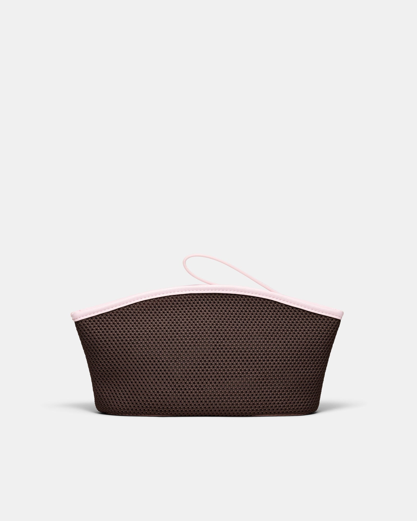 Hera Knit Pouch - Mahogany