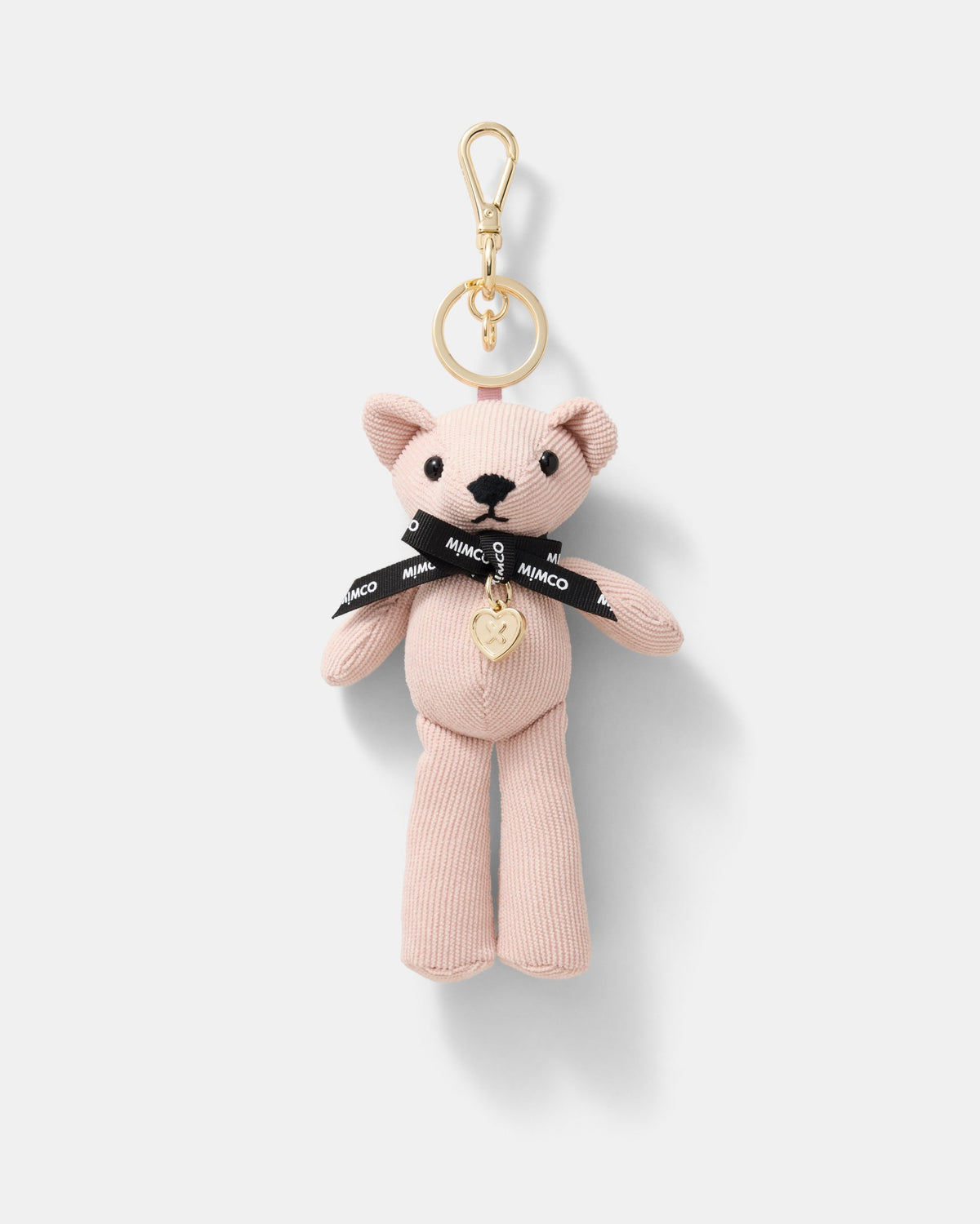 Mimco Bear Bag Charm - Pale Pink