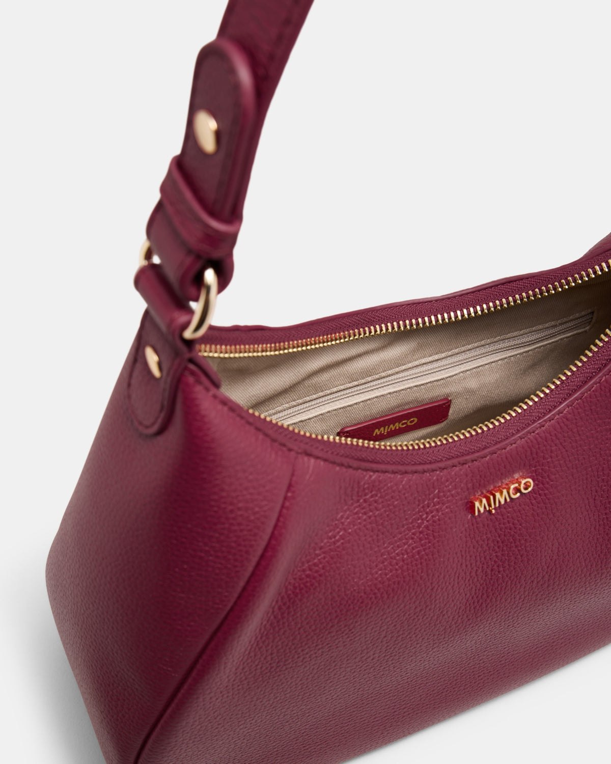 Lily Shoulder Day Bag - Bordeaux
