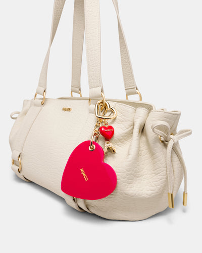 Love Paris Keyring - Lipstick Red