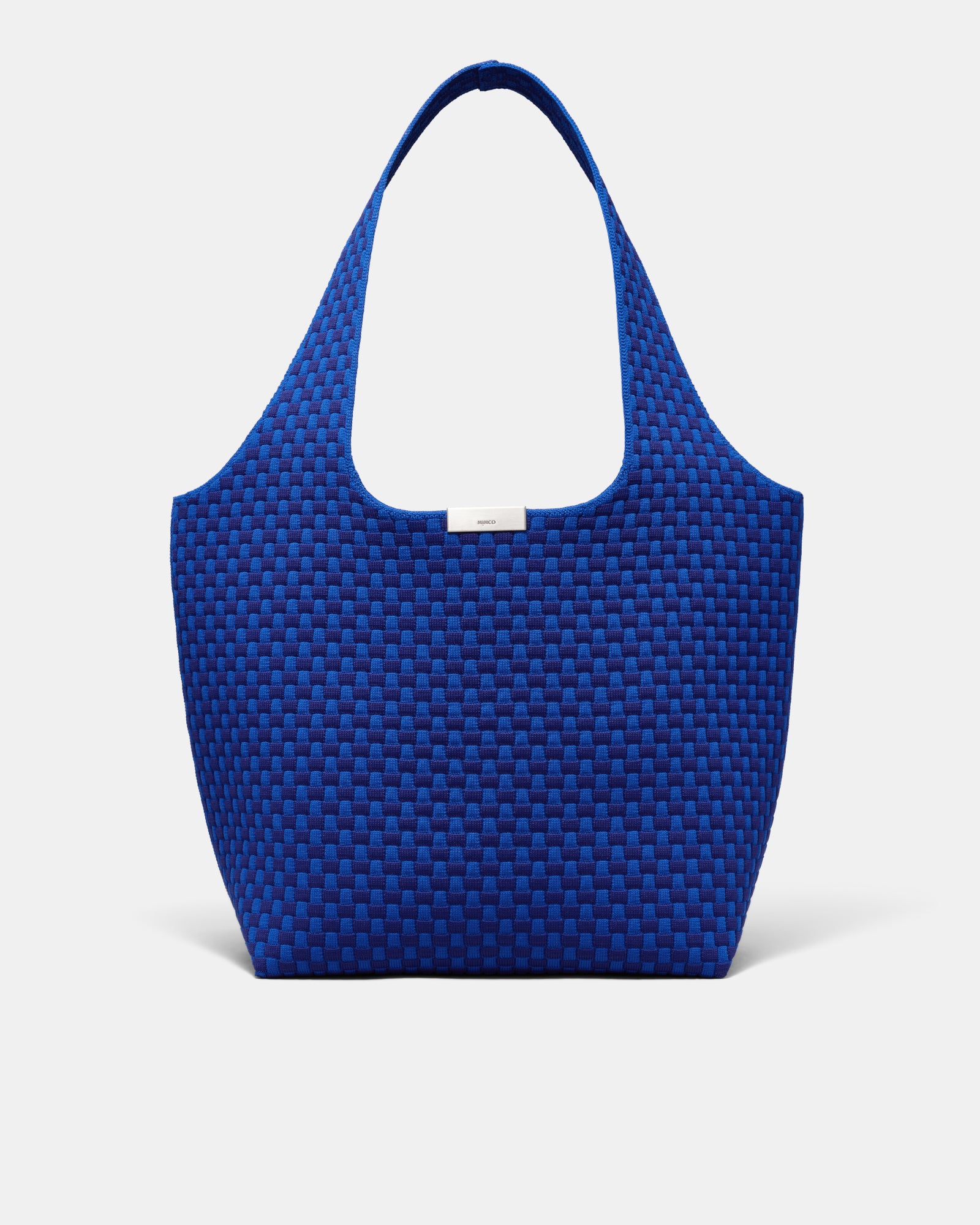 Amelie Basket Tote Bag - Cobalt