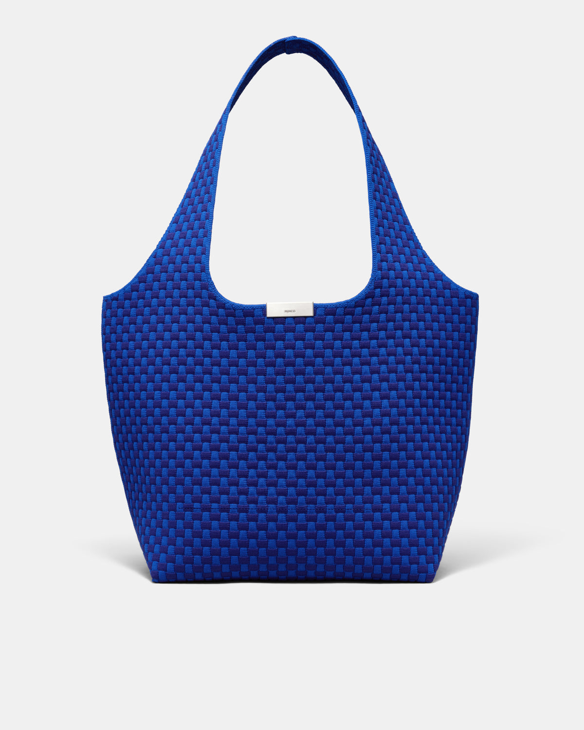 Amelie Basket Tote Bag - Cobalt