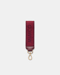 Stripe Webbing Wrist Strap - Bordeaux