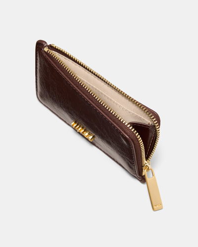 Glimpse Credit Card Wallet - Bitter Chocolate